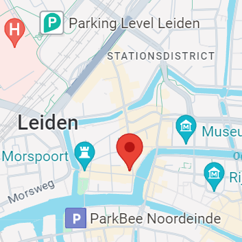 Asian Palace Leiden locatie en route via Google Maps